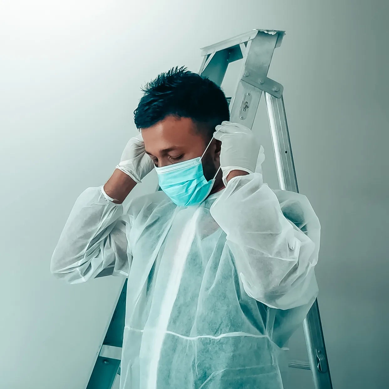 Professional AC duct cleaning service by SMS