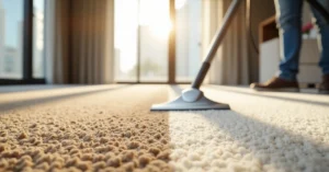 Pricing chart showing carpet cleaning cost in Dubai by carpet type, size, and cleaning method