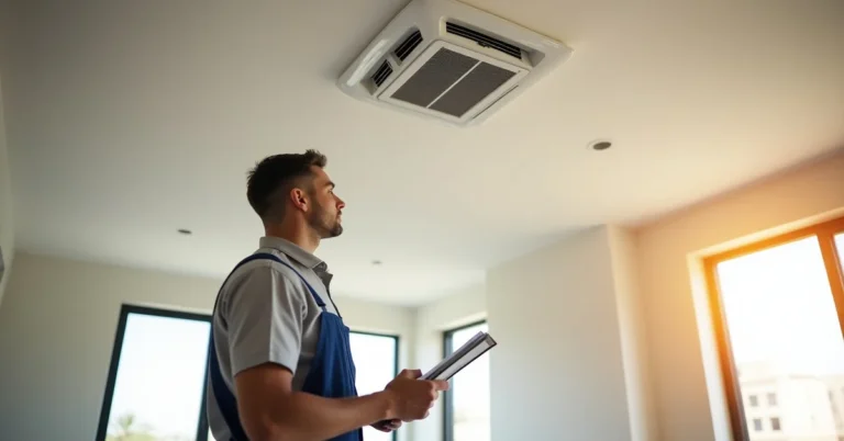 Pricing factors infographic showing AC duct cleaning cost drivers for Dubai homes