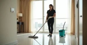 What is a maid service in Dubai - SMS Cleaning Services