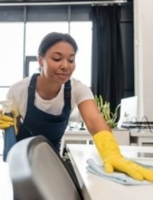 Glass partition cleaning Dubai - professional deep clean SMS Cleaning